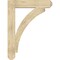 Ekena Millwork Thorton Craftsman Rough Sawn Bracket, Douglas Fir, 6"W x 36"D x 48"H BKT06X36X48THR04RDF - alternate 2